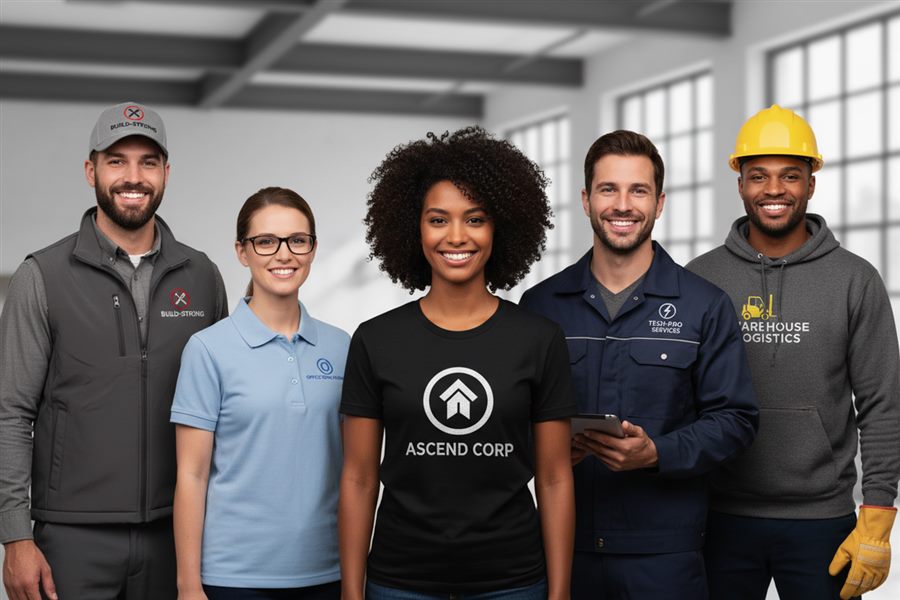 Vêtements professionnels personnalisés